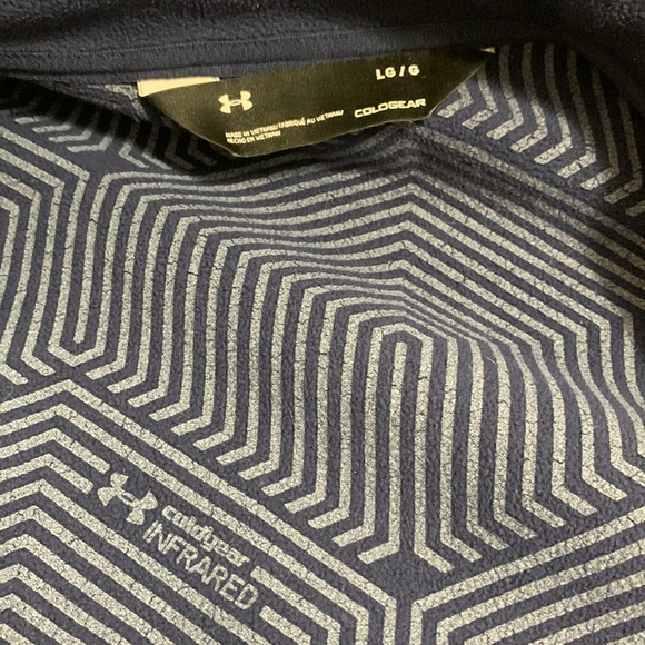 Under Armour Blue ColdGear Infrared Jacket - Picture 3 of 9